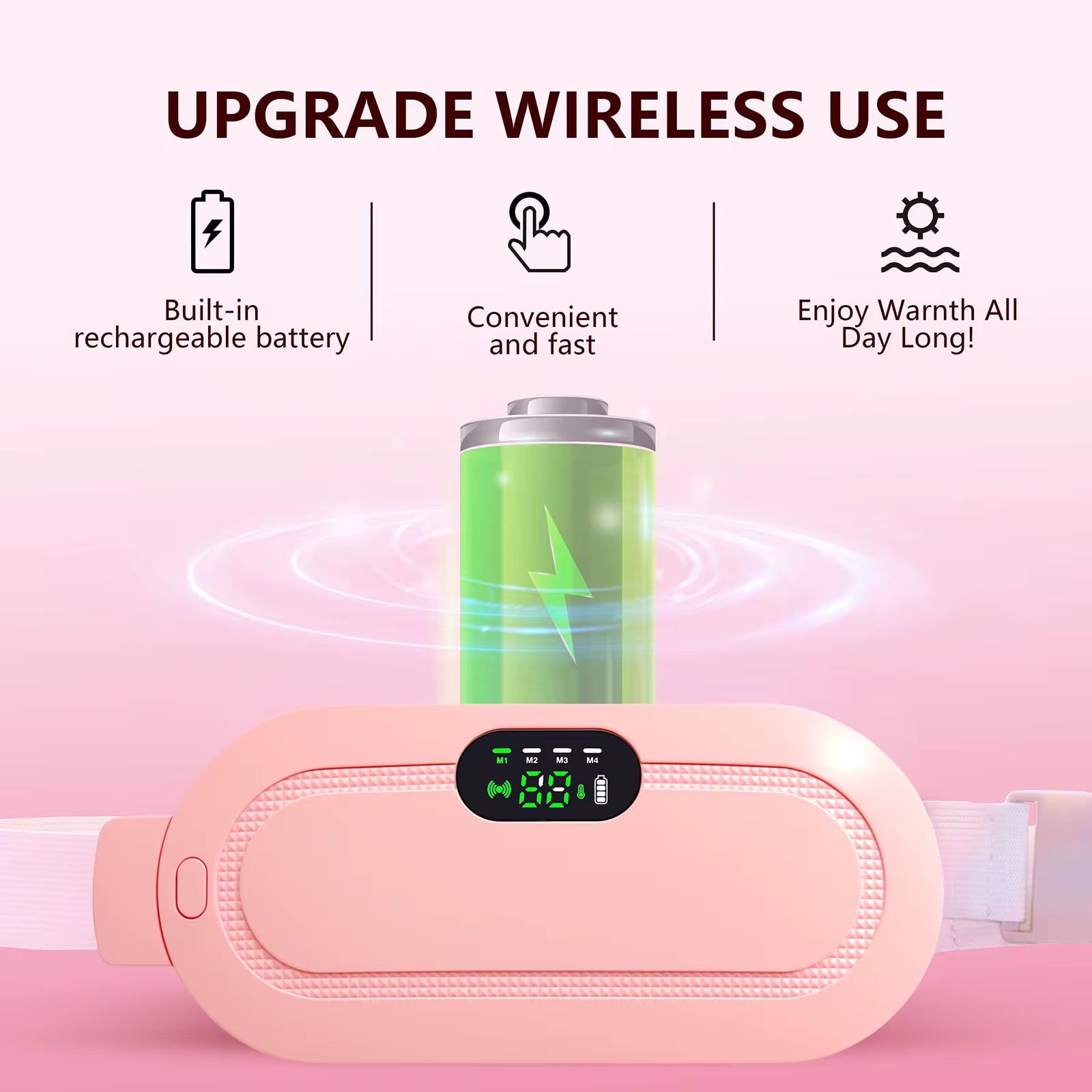 Smart Heating & Massage Therapy Belt