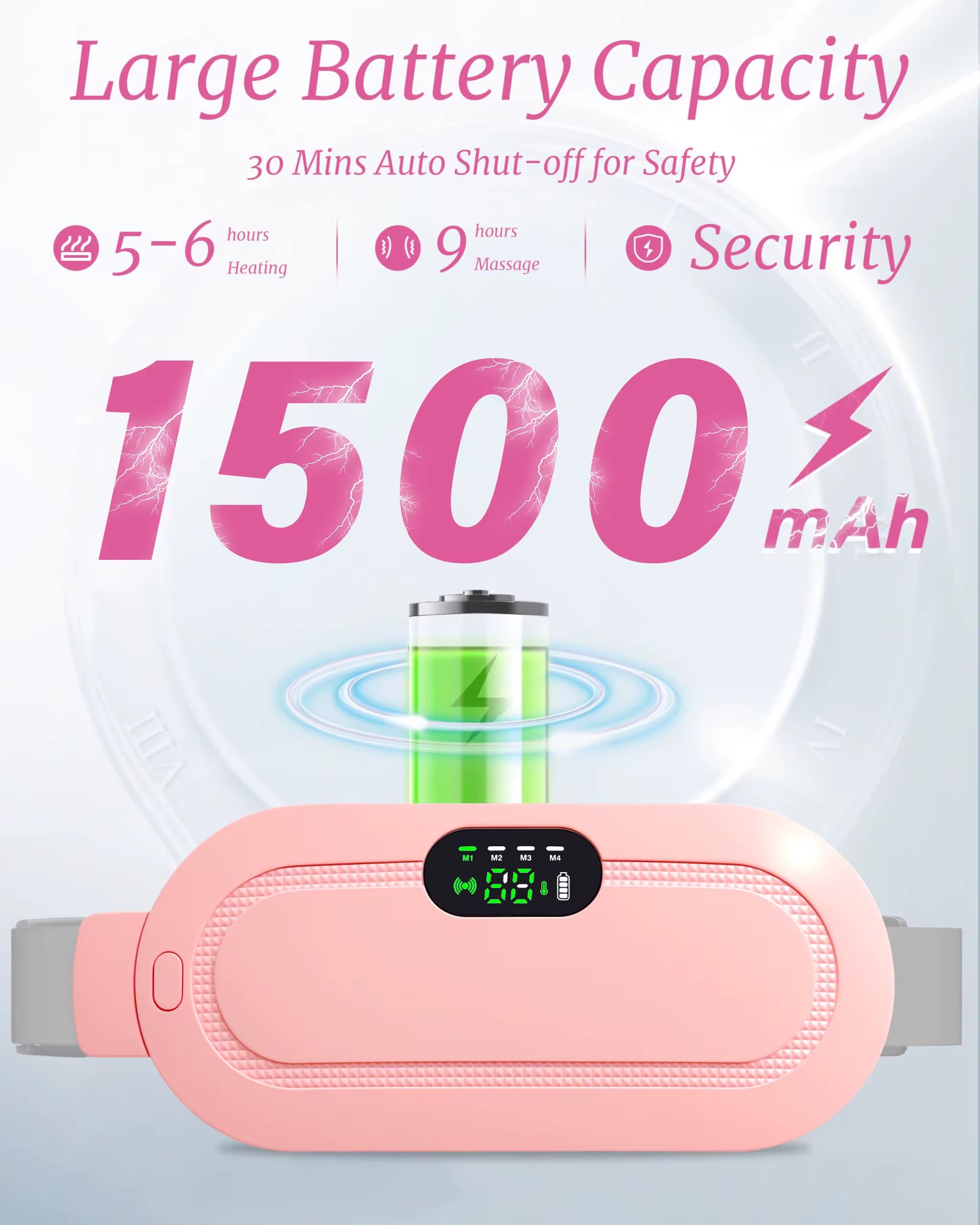 Smart Heating & Massage Therapy Belt