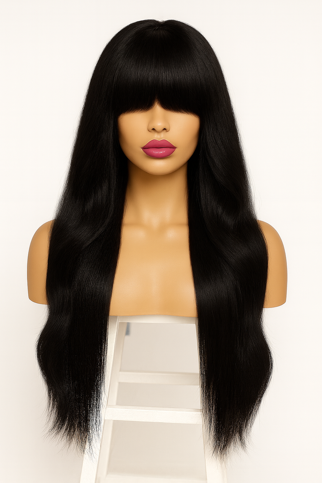 LDM Luxe Voluminous Black Wig · Jet Black Full Volume
